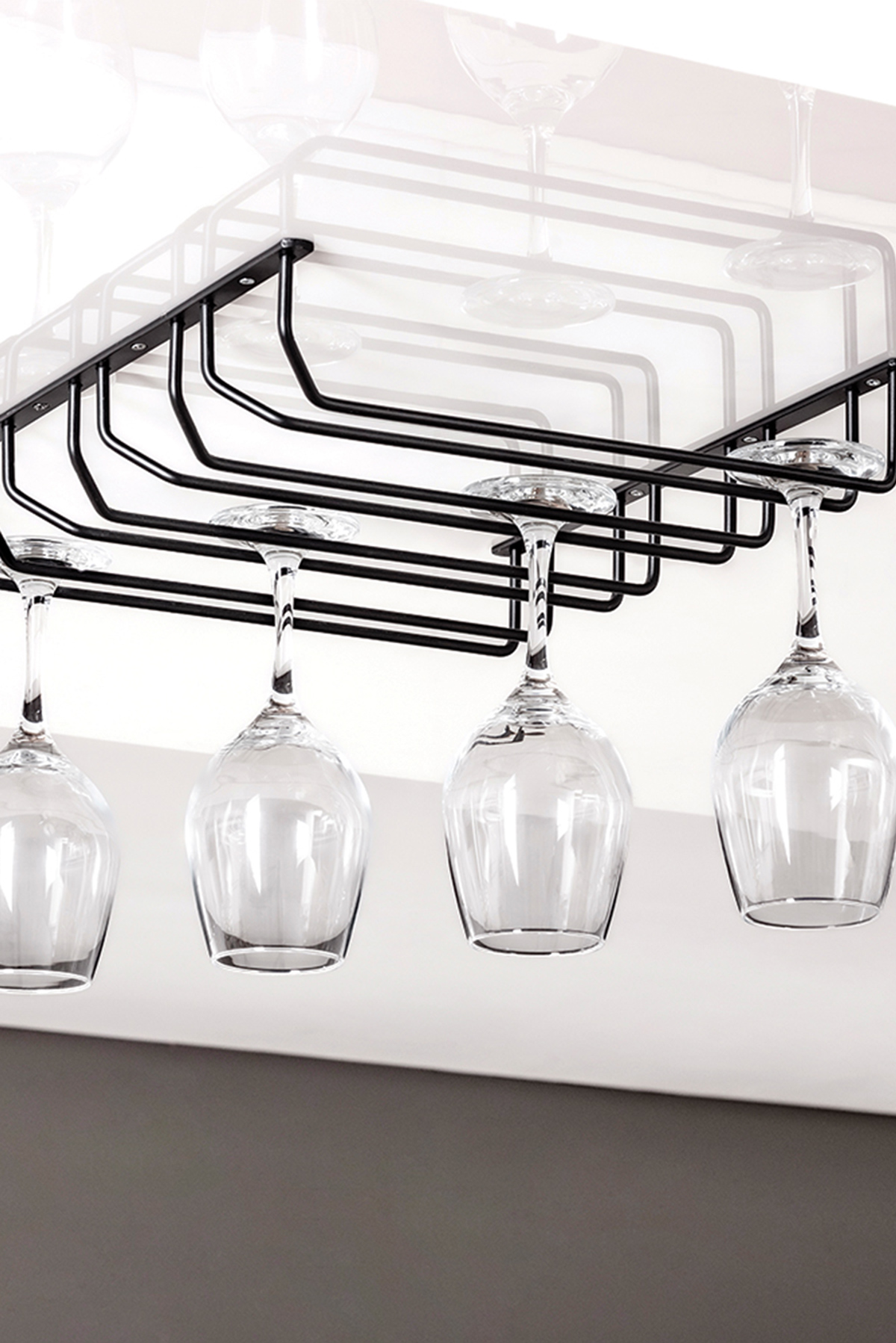Glass Rack With 1-2-4 Division